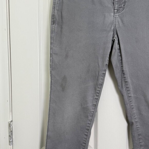 Curve Appeal Jeans Womens 4/27 Minimalist Jegging Gray Stretch Casual Classic - Picture 3 of 12